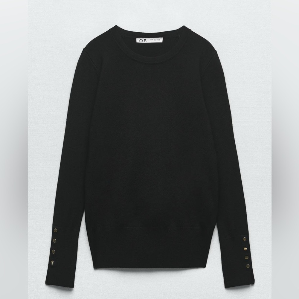 ZARA BASIC BLACK TOP